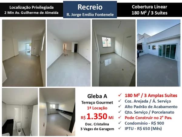 Cob Recreio Gleba A Jorge Emílio Fontenele 180M² Linear