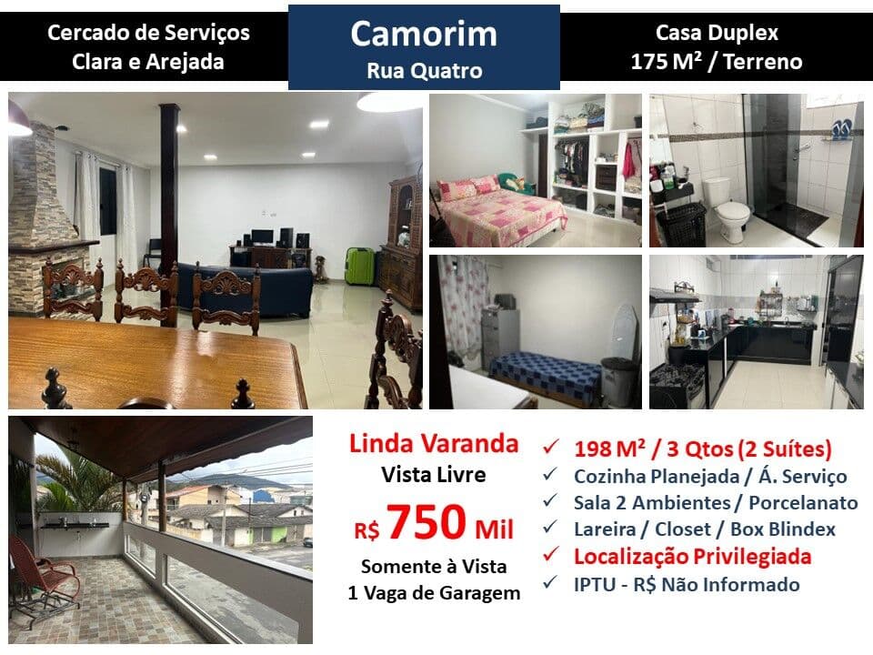 Casa JPA Camorim Quatro 198M²
