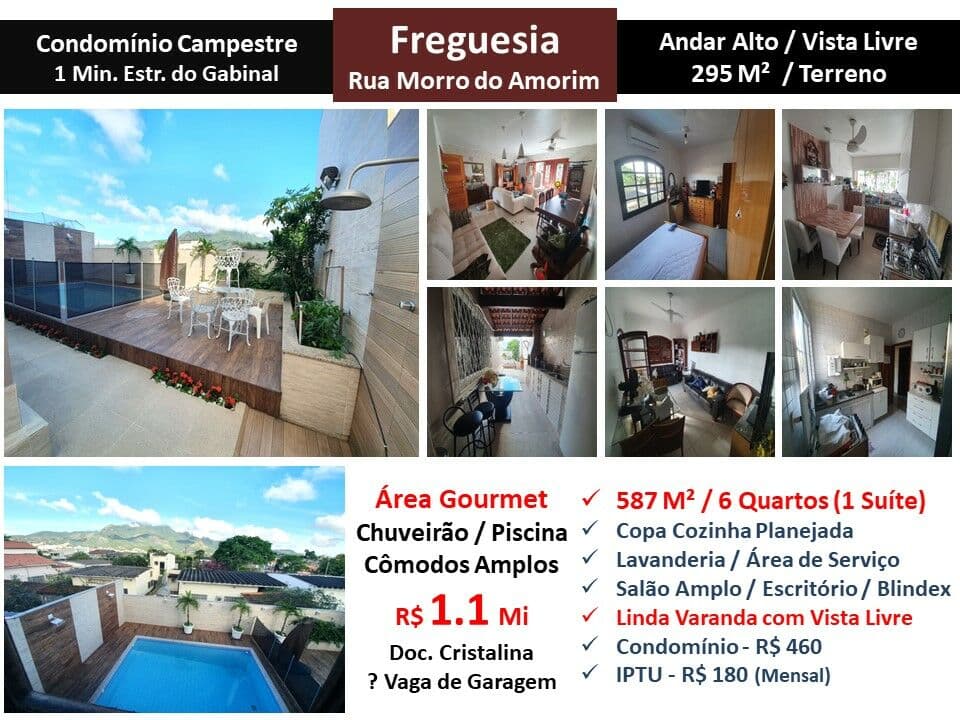 Casa JPA Freguesia Campestre 587M²