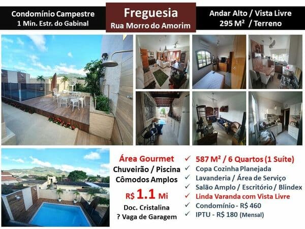 Casa JPA Freguesia Campestre 587M²
