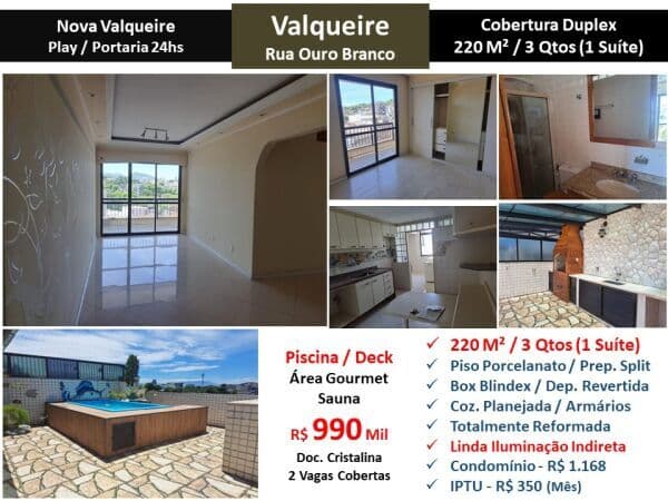 Cob JPA Valqueire Ouro Branco Nova Valqueire 220M²