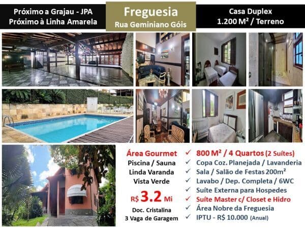 Casa JPA Freguesia Geminiano Góis 800M² 2