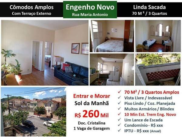 Apartamento em Rio de Janeiro - Engenho Novo