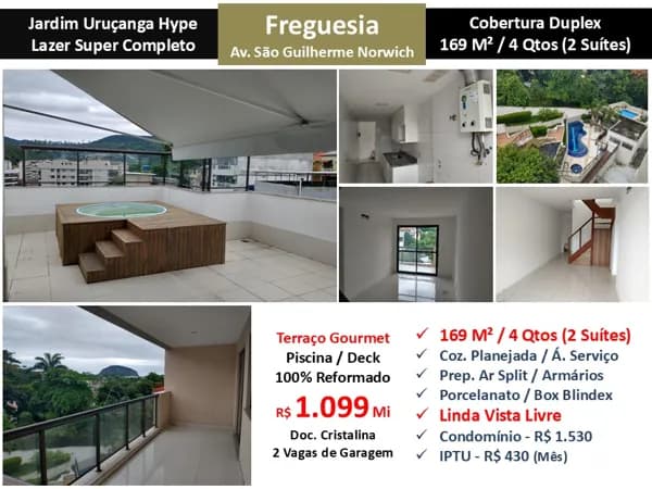Cob JPA Freguesia Jardim Urucanga Hype 169M²