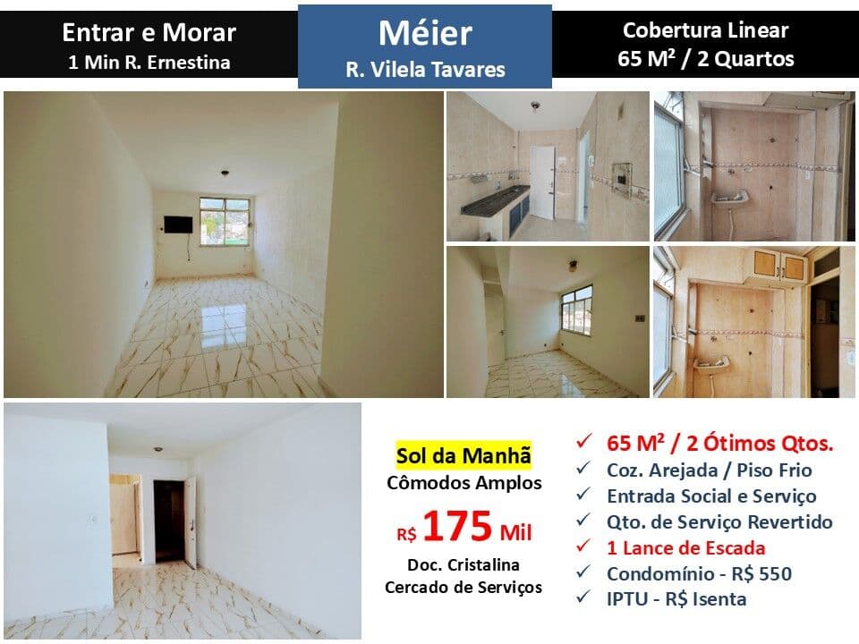Cob Méier Vilela Tavares 65M²