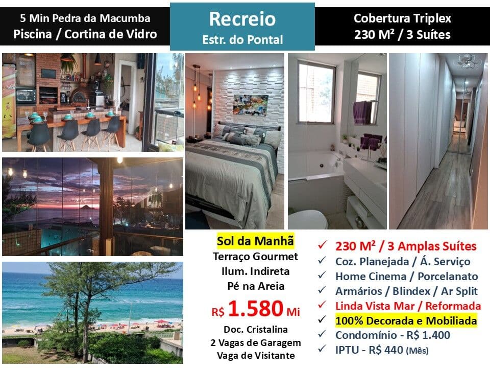 Cob Recreio Praia Pontal 230M²