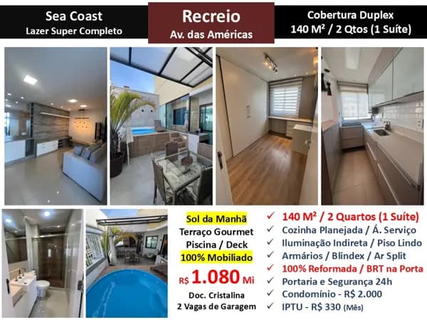 Cob Recreio Sea Coast 140M²