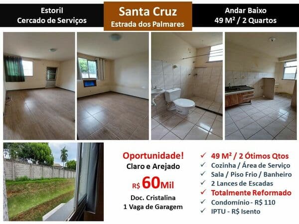 Apto Santa Cruz Palmares Estoril 49M²