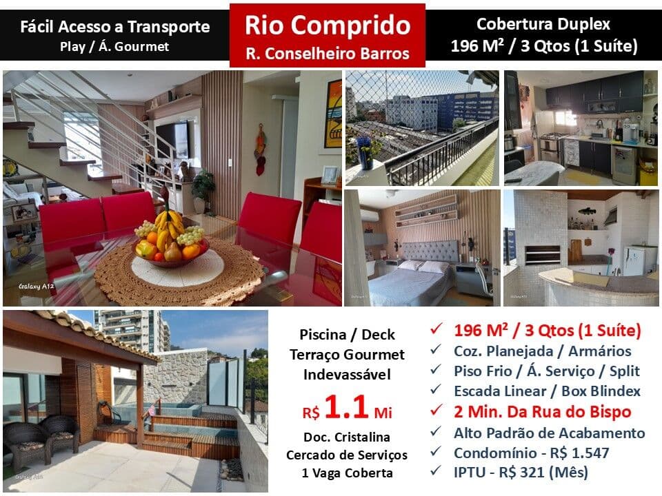 Cob Rio Comprido Conselheiro Barros 196M²
