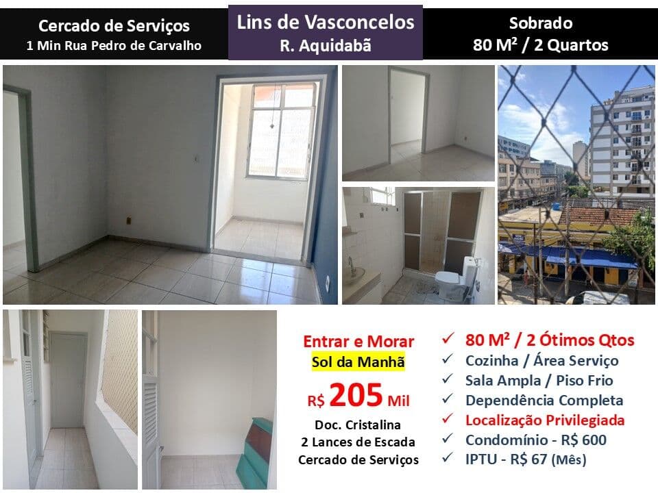 Apto Lins de Vasconcelos Aquidabã 80M²