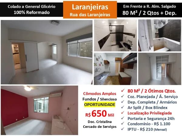 Apto Laranjeiras 80M² 3