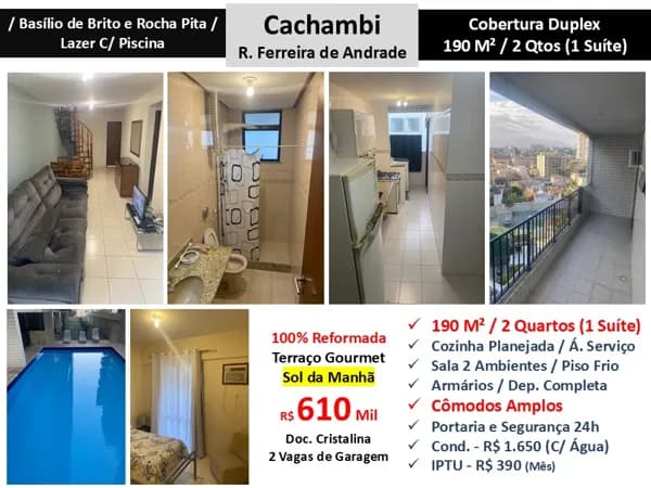 Cob Cachambi Ferreira de Andrade 190M²