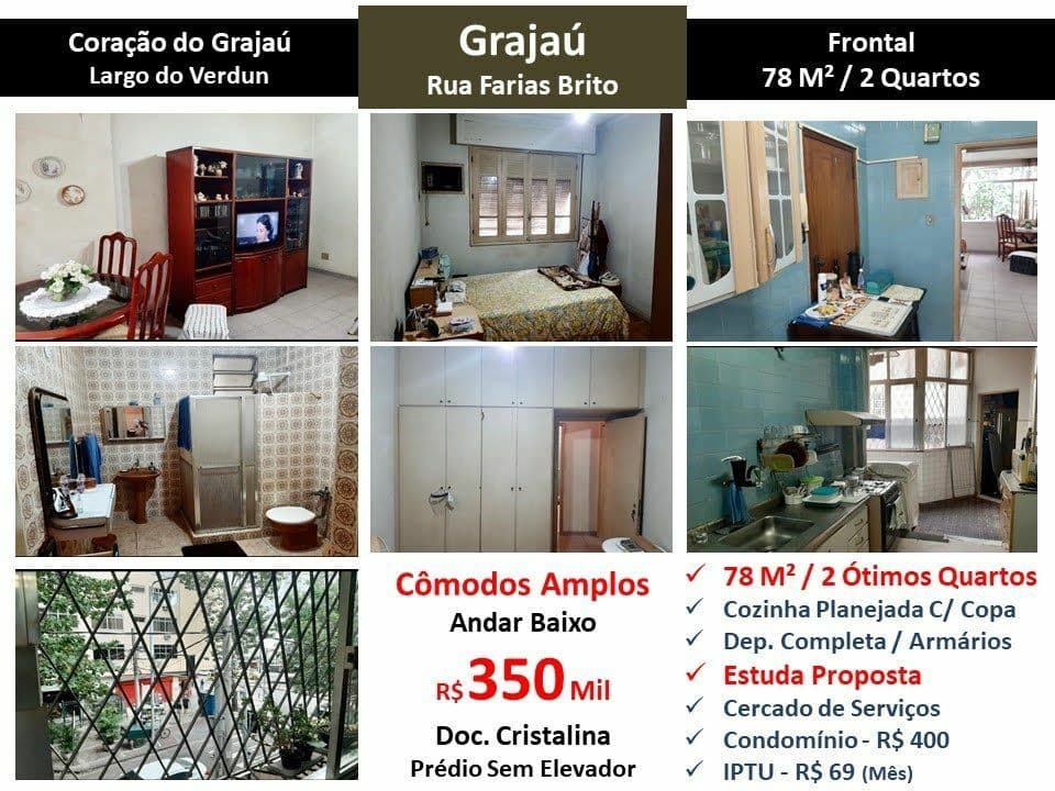 Apto Grajau Farias Brito 78M²