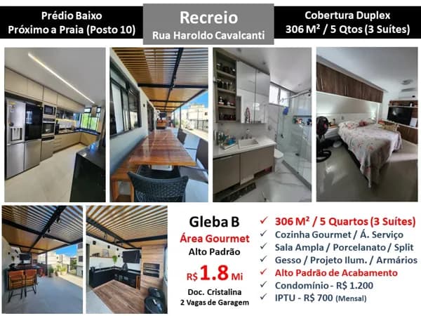 Cob Recreio Gleba B Haroldo Cavalcanti 306M²