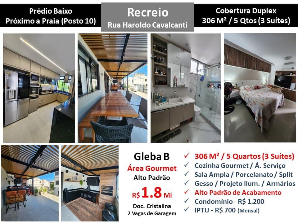 Cob Recreio Gleba B Haroldo Cavalcanti 306M²