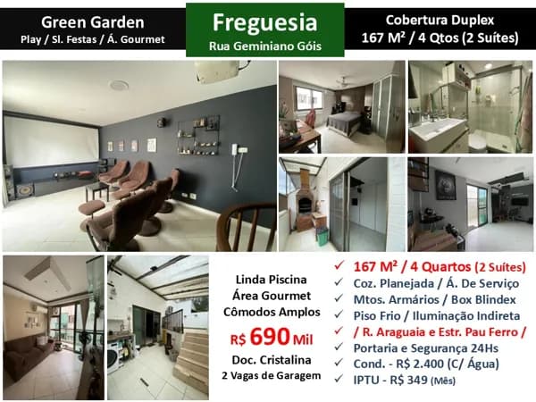 Cob JPA Freguesia Geminiano Góis Green Garden 167M²