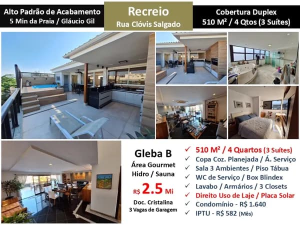 Cob Recreio Gleba B Clóvis Salgado 510M²