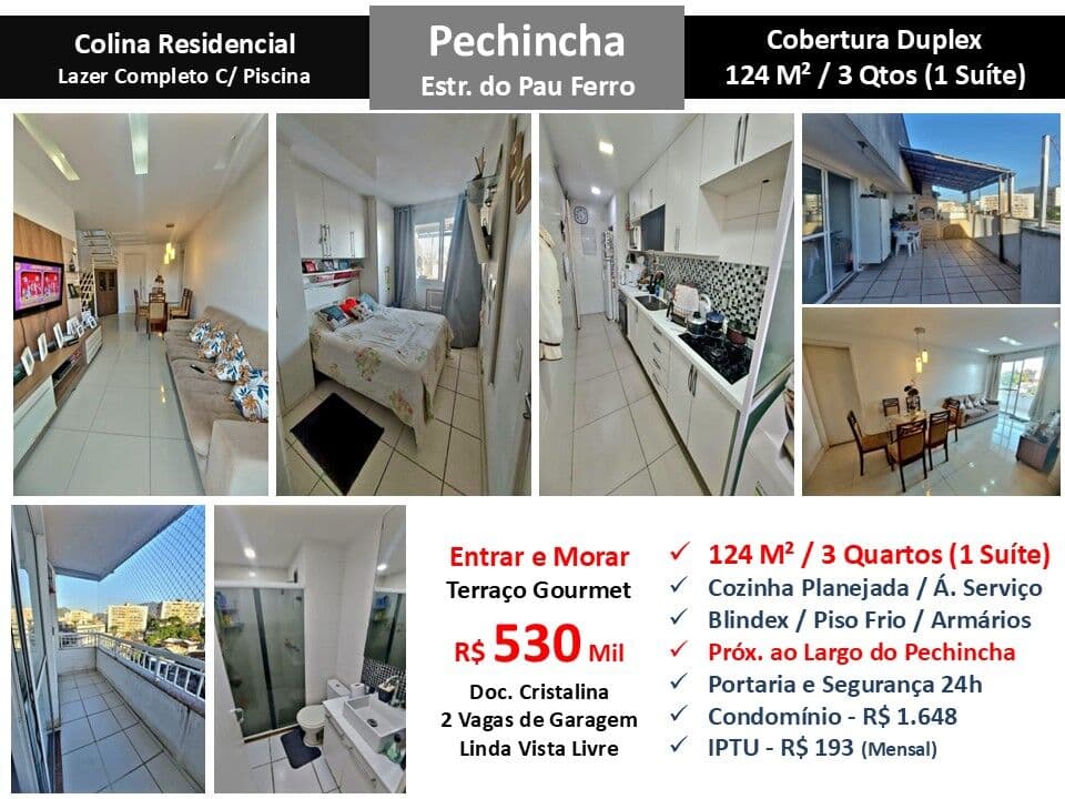 Cob JPA Pechincha Colinas Residencial 124M²