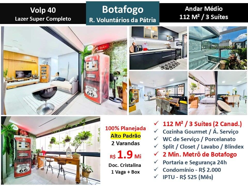 Apto Botafogo Volp 40 112M² 2