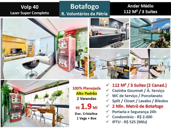 Apto Botafogo Volp 40 112M² 2