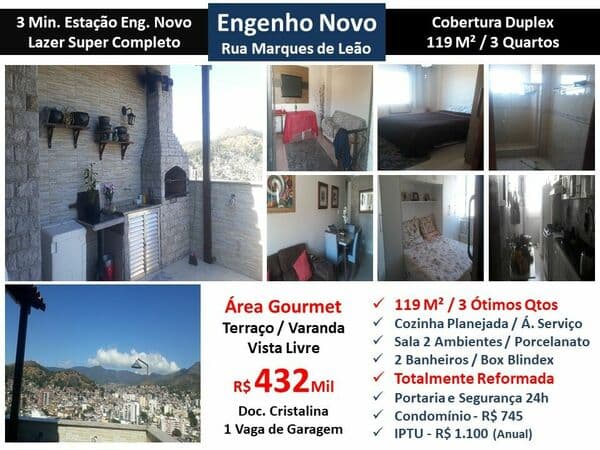 Cob Eng. Novo Marques de Leão 119M² 2