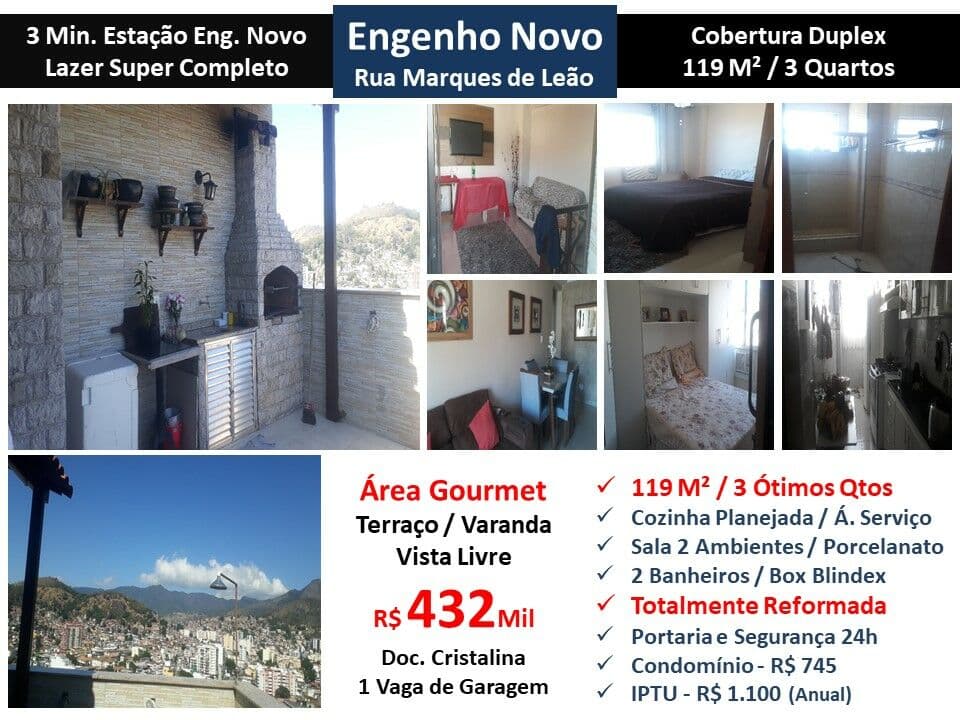 Cob Eng. Novo Marques de Leão 119M² 2