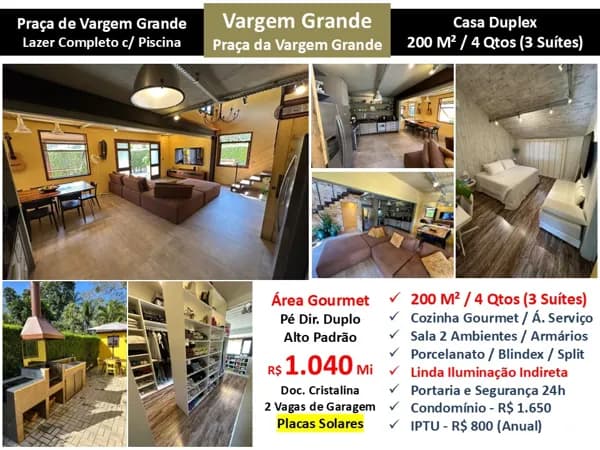 Casa Vargem Grande Praça de Vargem Grande 200M² 2