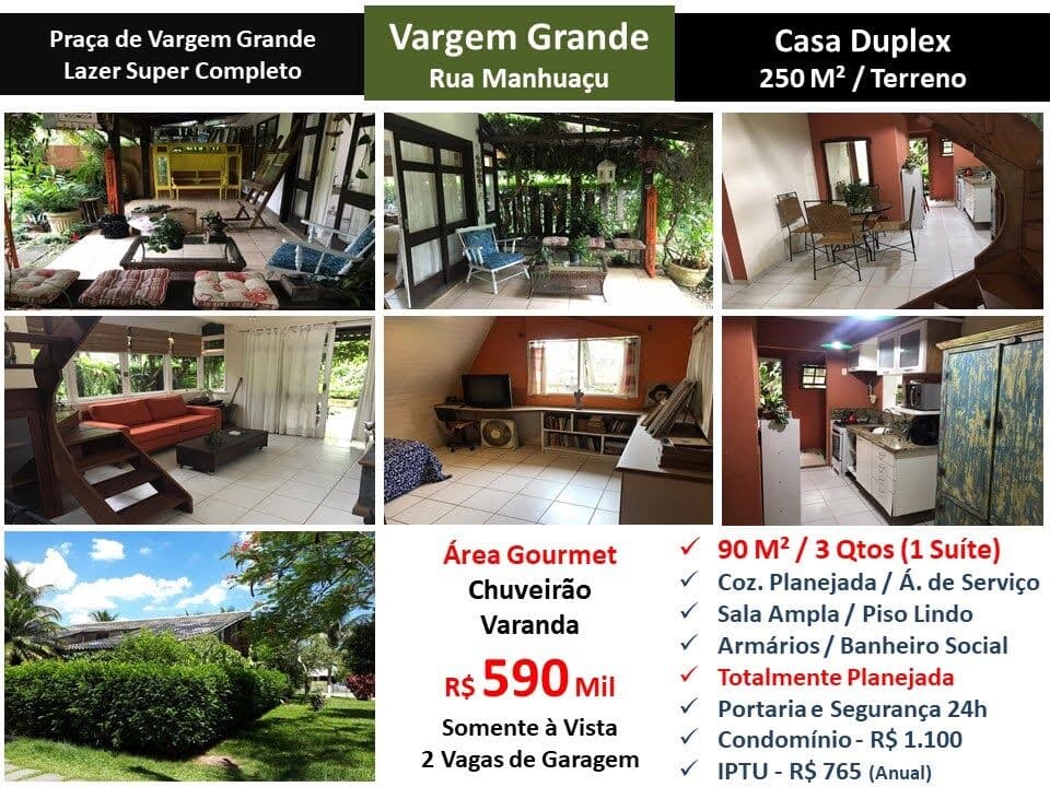 Casa Vargem Grande Manhaçu Praça de Vargem Grande 90M²