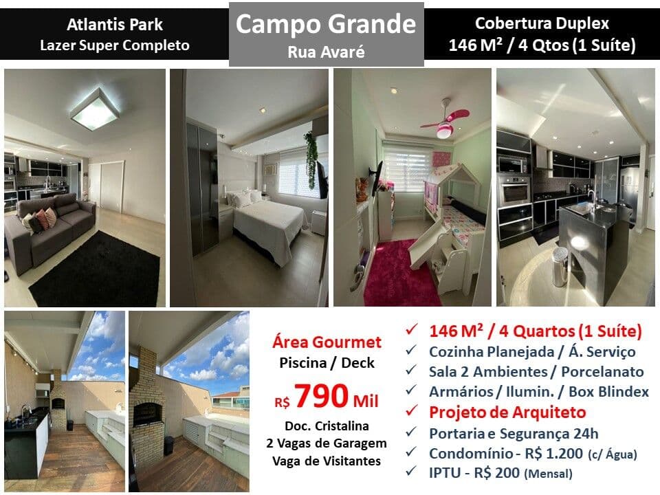 Cob Campo Grande Atlantis Park 146M²