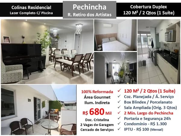 Cob JPA Pechincha Colinas Residencial 120M²