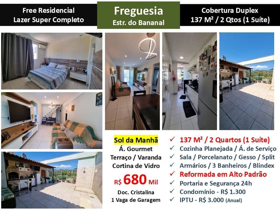 Cob JPA Freguesia Free 137M² 2