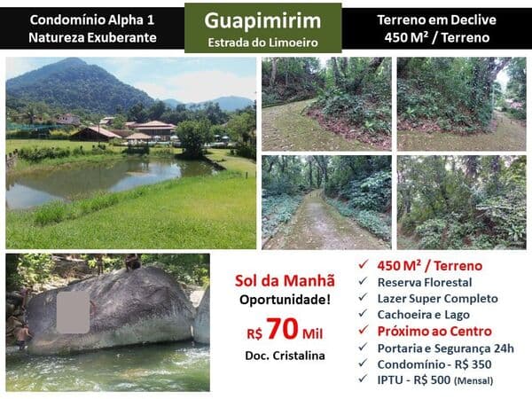 Terreno Guapimirim Limoeiro Alpha 1 450M²