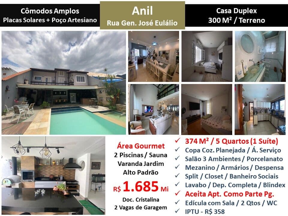 Casa JPA Anil Jose Eulalio 374M²