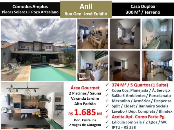 Casa JPA Anil Jose Eulalio 374M²