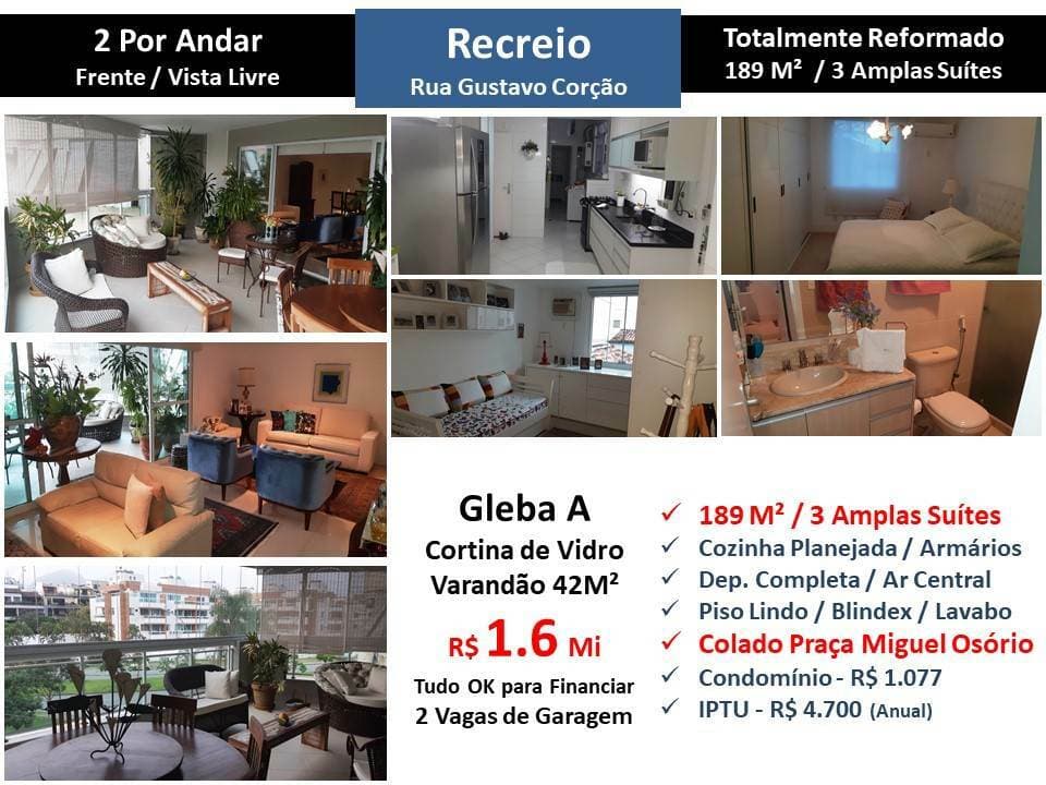 Apartamento em Rio de Janeiro - Recreio dos Bandeirantes
