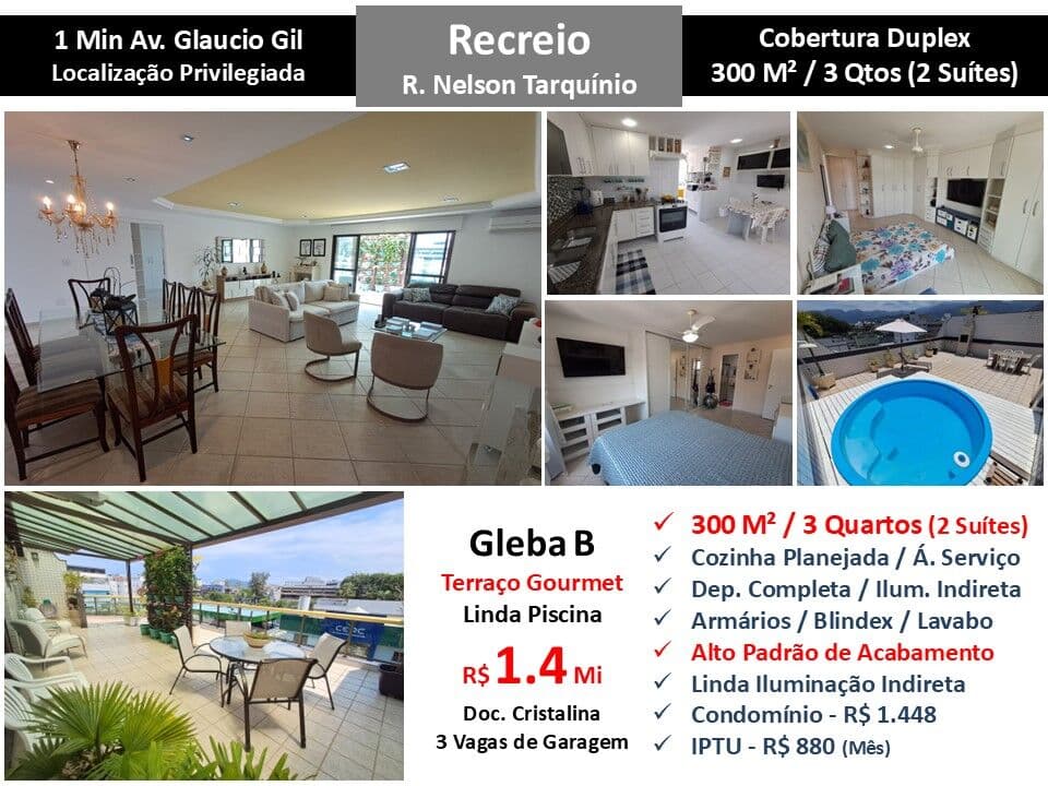 Cob Recreio Gleba B Nelson Tarquínio 300M²