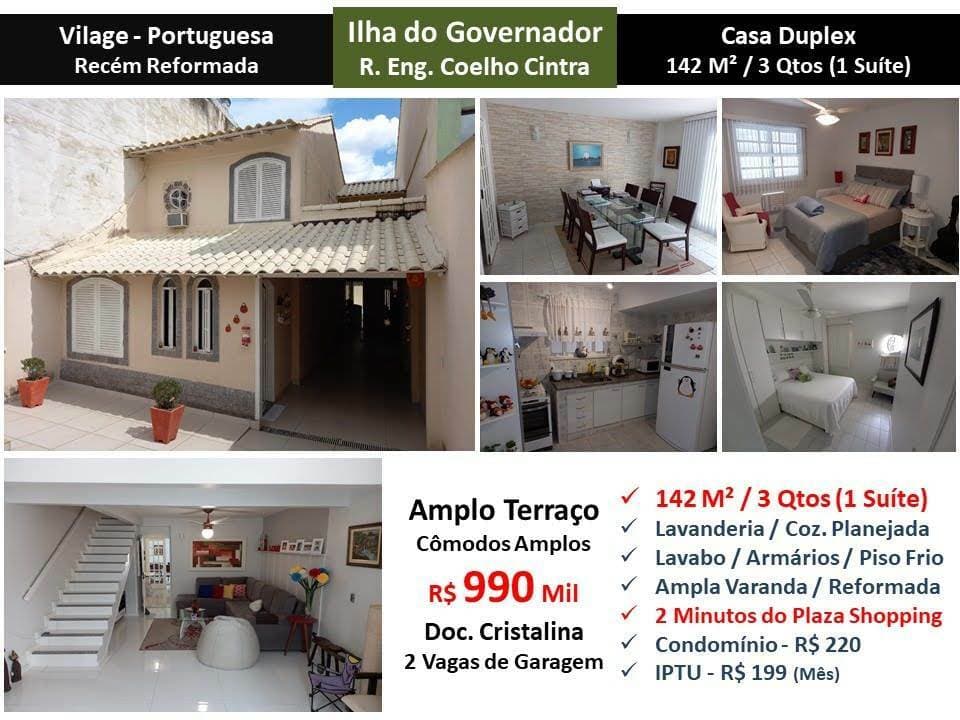 Sobrado em Rio de Janeiro - Ilha do Governador