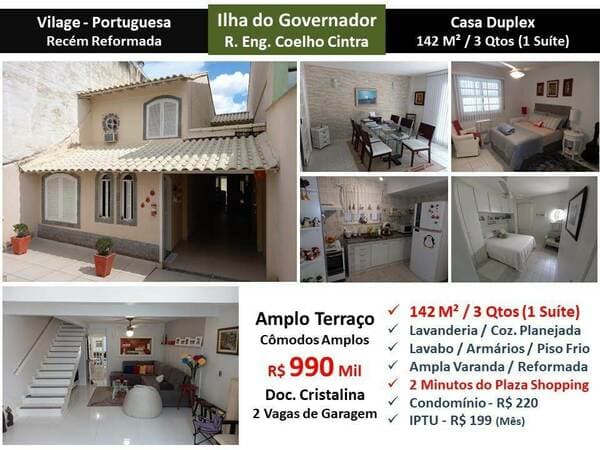 Sobrado em Rio de Janeiro - Ilha do Governador