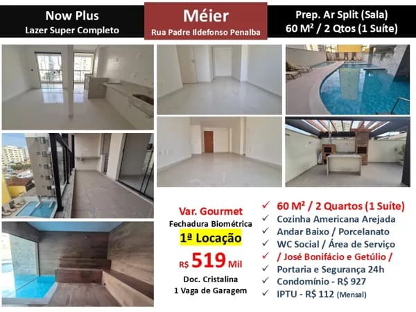 Apto Meier Padre I. Penalba Now Plus 60M² 3