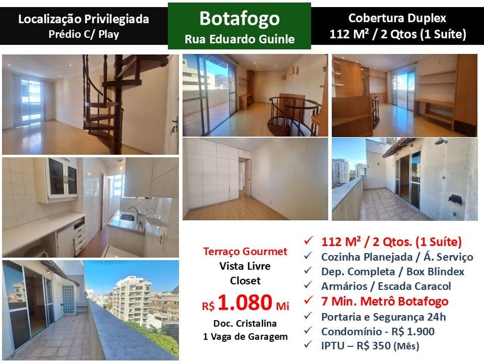 Cob Botafogo Eduardo Guinle 112M²