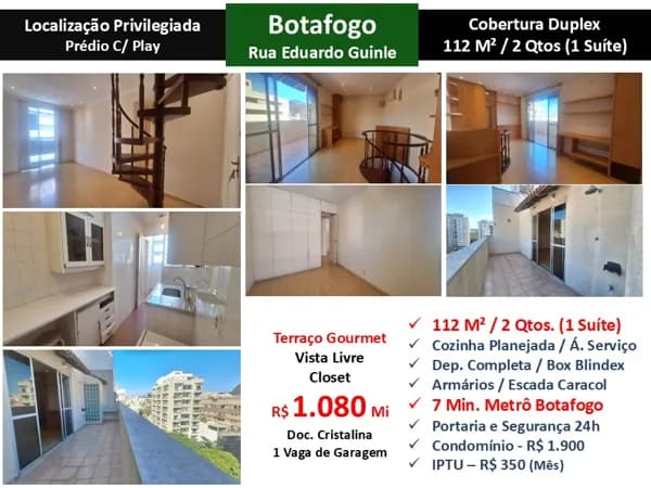 Cob Botafogo Eduardo Guinle 112M²