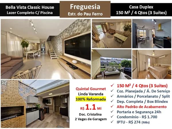 Casa JPA Freguesia Pau Ferro Bella Vista 150M²