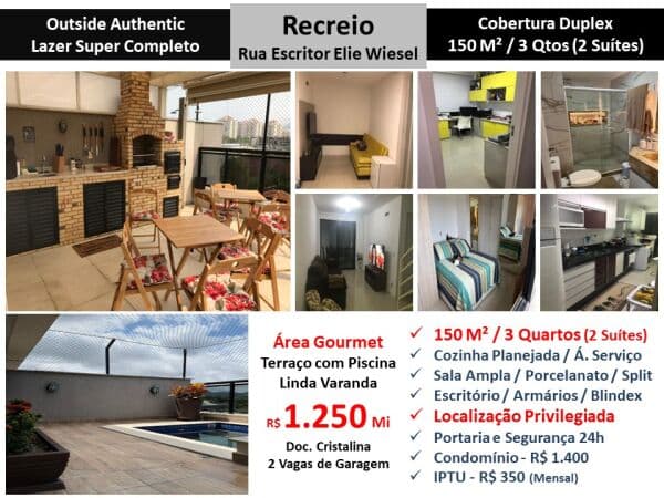 Cob Recreio Zico Outside 150M² 4