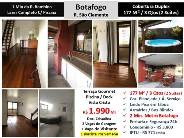 Cob Botafogo São Clemente 177M²