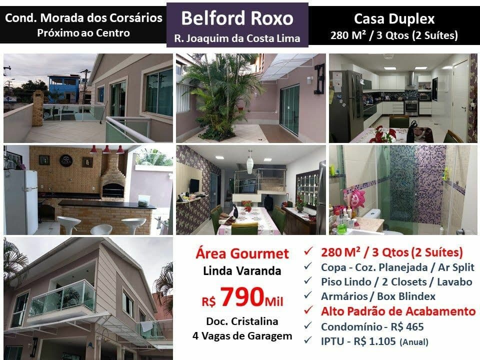 Casa Belfort Roxo 280M²