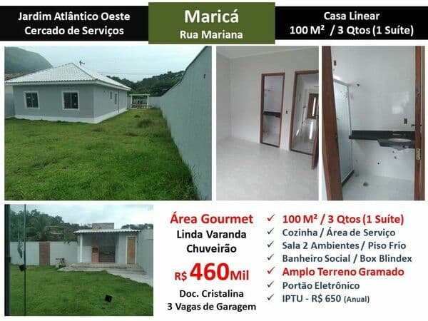Casa Marica Mariana 100M² Linear