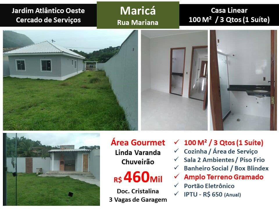 Casa Marica Mariana 100M² Linear