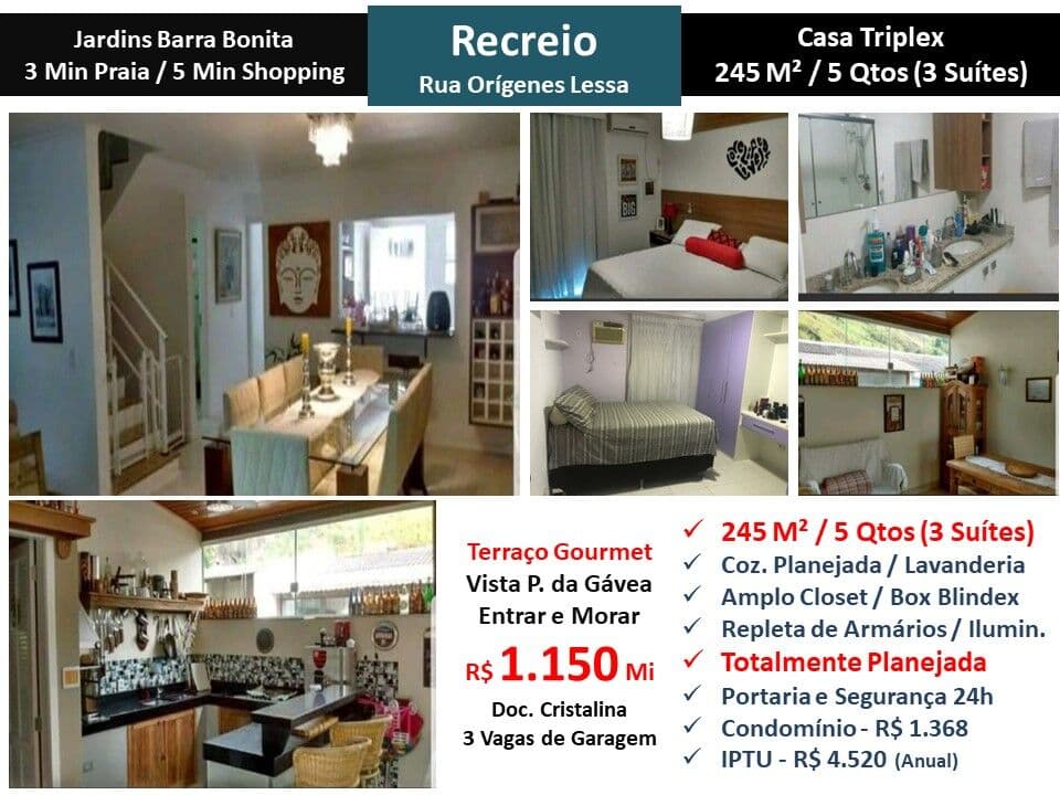 Casa Recreio Barra Bonita Jardins Barra Bonita 245M²