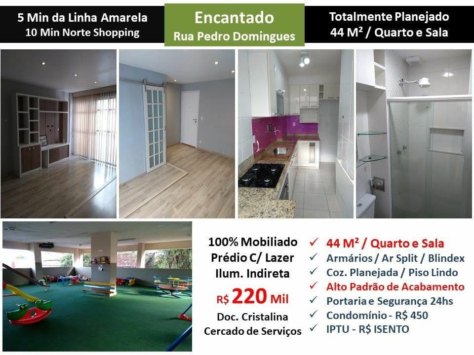 Apto Encantado Pedro Domingues 44M²