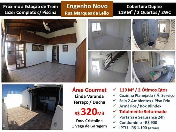 Cob Eng. Novo Marques de Leão 119M²